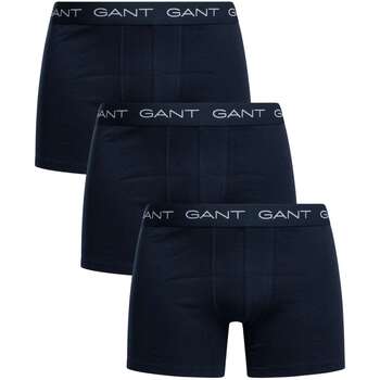 Gant Ondermode Boxer Briefs 3Pack Uni Color Marine / male