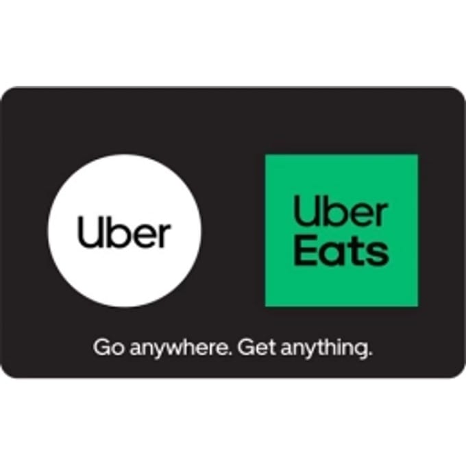 Uber Eats Cadeaukaart | Kies je eigen bedrag | Nederland