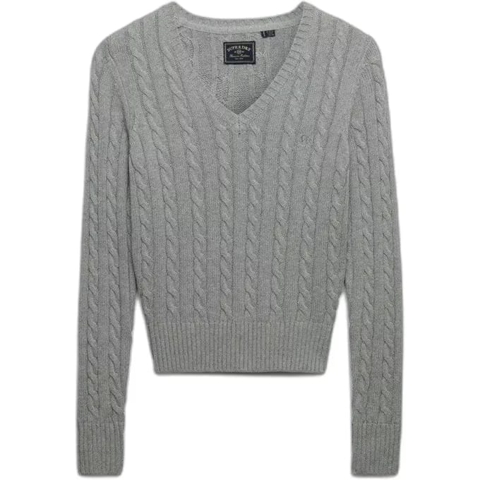 V-hals trui voor dames Superdry