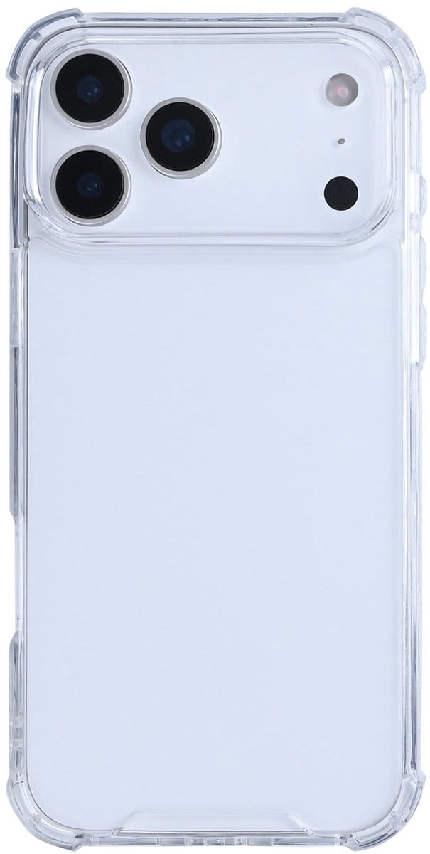 Rixus Anti-Burst Case For Apple iPhone 17 Pro Transparent