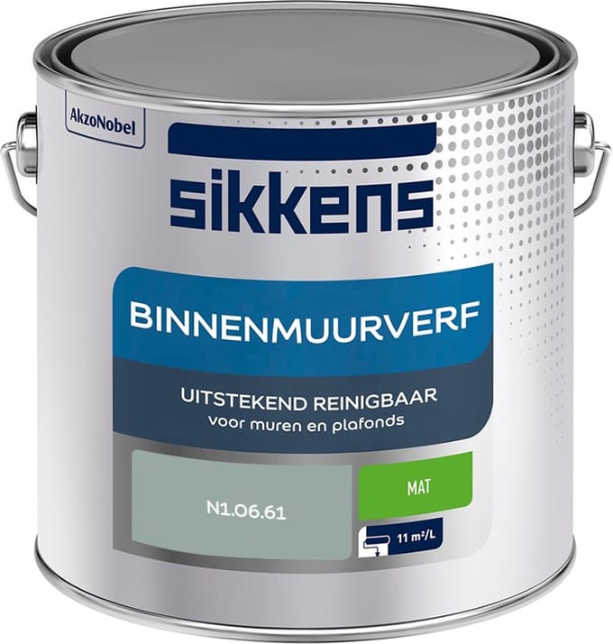 Sikkens - Binnenmuurverf Mat - N1.06.61 - Mengverf - 2,5 L