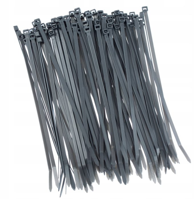 Merkloze Kabelbinders 140x3,6mm Grijs - Set van 100 stuks