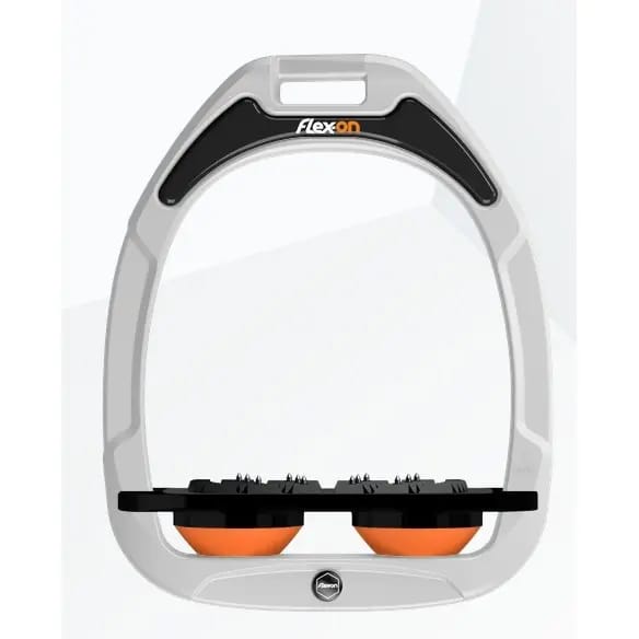 Plat Ultra Grip Wit/Zwart/Oranje Flex-On Green Composite