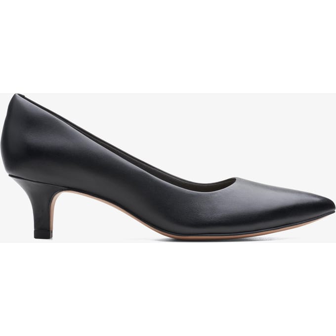 Shondrah Jade Zwarte Leren Schoenen