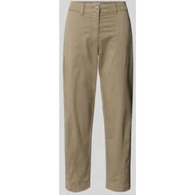 Broek in verkorte pasvorm model 'EBBY'