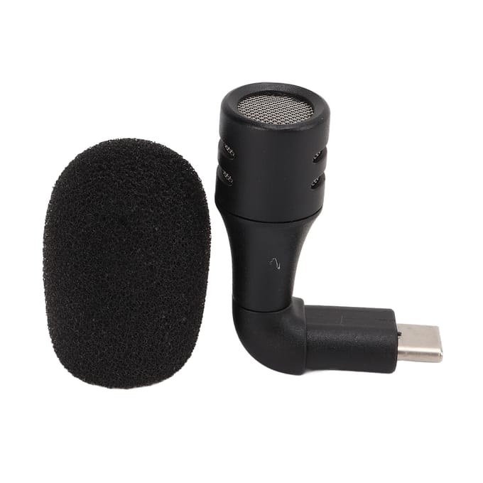 Type C Plug Smartphone Video Mini Microfoon Mobiele Telefoon Omnidirectioneel Hoge Gevoeligheid 90 graden