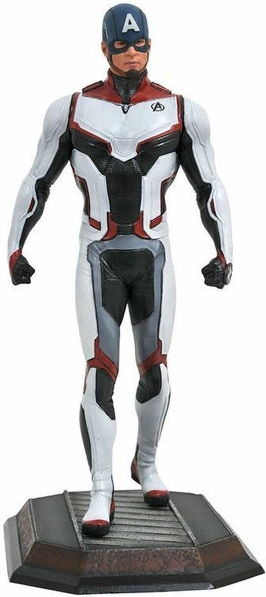 Marvel - Team Suit Captain America Exclusive - Statue 23cm