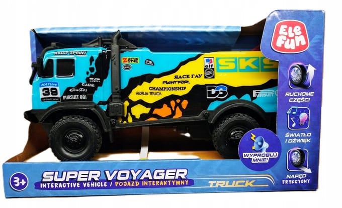 Elefun Super Voyager Interactieve Vrachtwagen Speelgoed