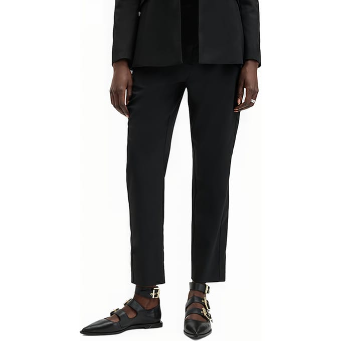AllSaints Sister Trouser Black Größe: 2 | Straight Jeans Outlet | Damen | Schwarz