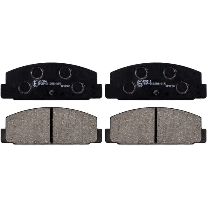 Remblokset BLUE PRINT ADM54248, achter