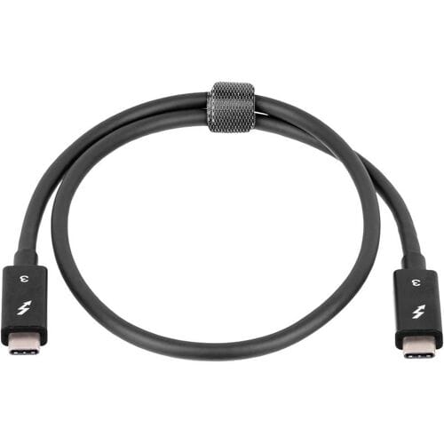 Akyga AK-USB-33 USB-kabel Thunderbolt 3 Thunderbolt stekker, Thunderbolt stekker 0.50 m Zwart 4K UHD