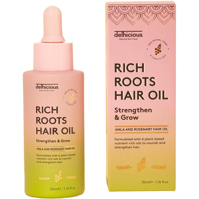 Delhicious Rich Roots Hair &amp; Scalp Oil 50 ml