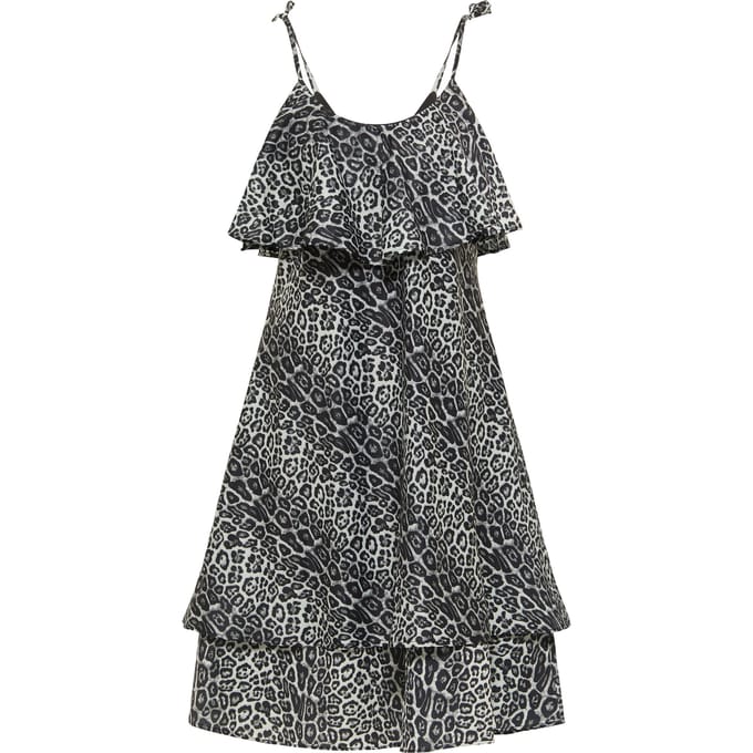 faina jurk met luipaardprint nelice