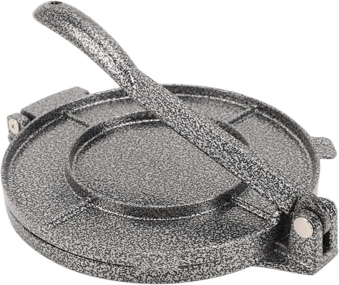 Tortillapers - Taco Maker - Flatbread Maken - Aluminiumlegering - 63 Inch - Grijs