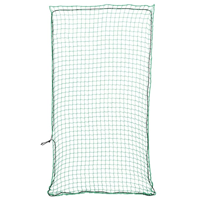 vidaXL - Aanhangwagennet - elastisch - touw - 7x3,5 - m - polypropeen - groen