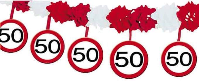 Folat - Slinger verkeersbord 50 (4 meter)