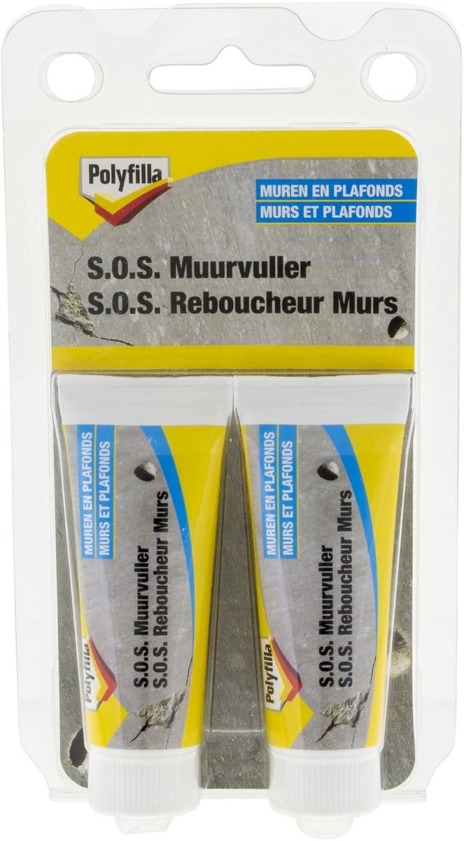Polyfilla Sos Muurvuller 2 X 20 Ml