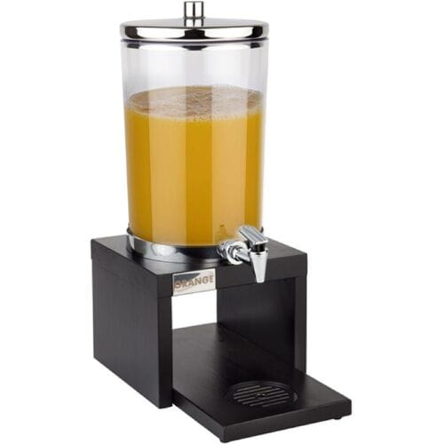 GGM Gastro Saftspender - BRIDGE - 6 Liter - inkl. Standfuß, 2 Akkus & Touchless Adapter