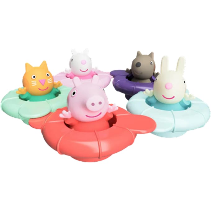Toomies Peppa Pig badspeelgoed - Peppas Pool Party - sensorisch speelgoed.
