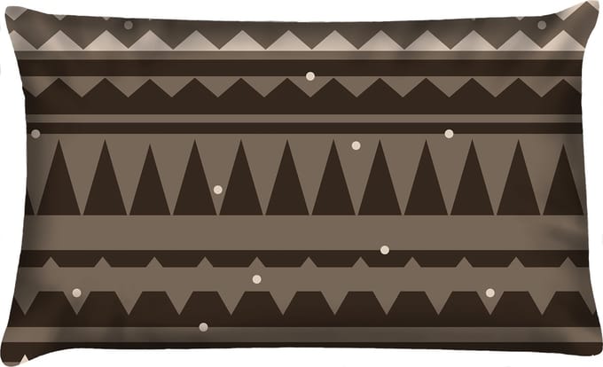 Sierkussen Home&Garden bruin M 40x60cm outdoor