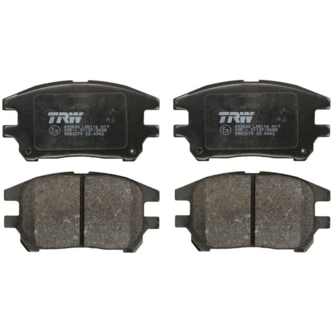 Remblokset TRW GDB3379, voor