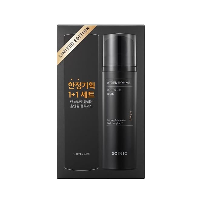 Scinic Power Homme Fluïde Dubbel Plan 150ml+150ml gray