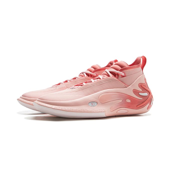 Li-Ning Way of Wade 11 Blossom Heren Sneakers Roze ABAU049-5 45 white