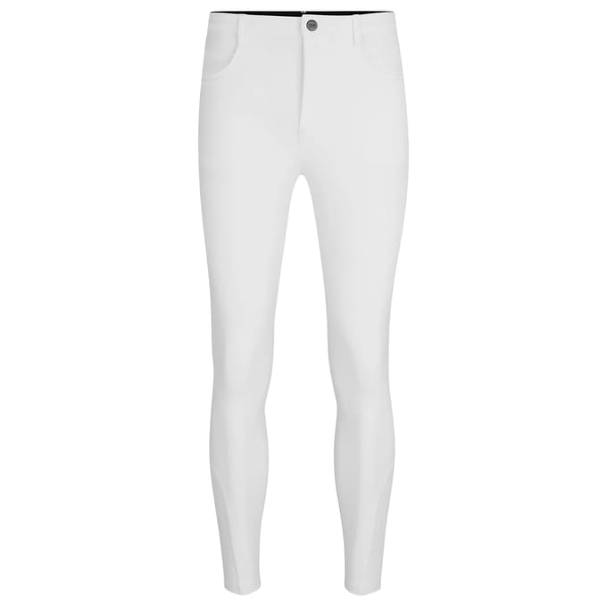 Boss Equestrian Rijbroek Heren Knie Grip James Core XL Wit
