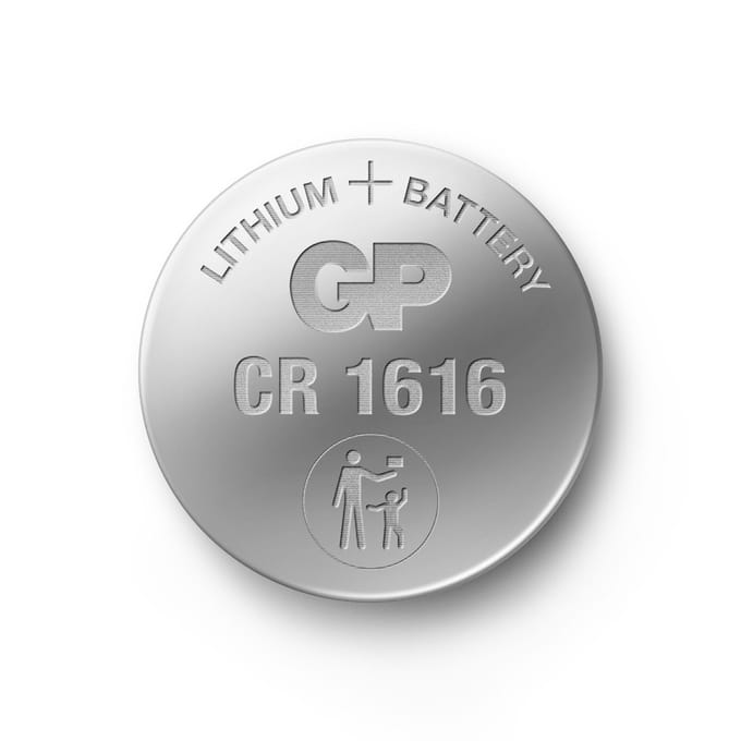 GP Lithium CR1616 Knoopcel Batterij (1-pack)