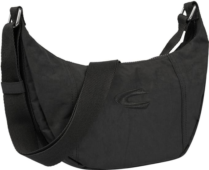 camel active Schoudertas Journey Banana Bag Black Zwart