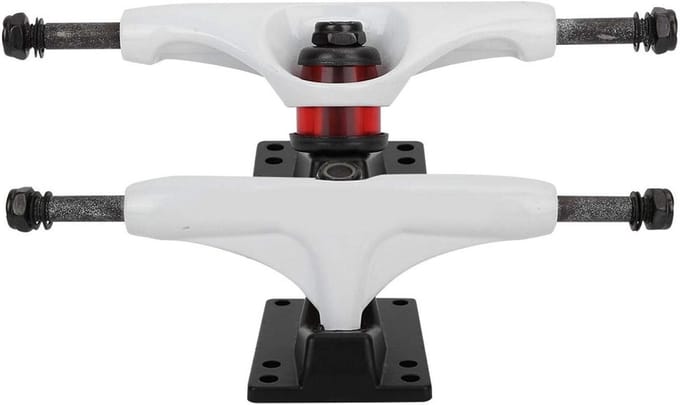 2 Stuks Aluminium Longboard Trucks voor Skateboard, Professionele 4-8 Inch Bracket met Lagers en Accessoires