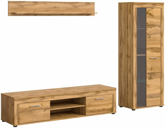 Jam woonkamercombinatie Wotan Oak NB - 35x235x159cm