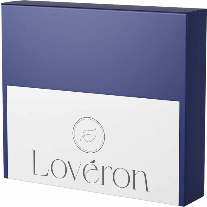 Lovéron kussensloop - Flanel - 2 stuks - 60x70 cm - Navy Blauw
