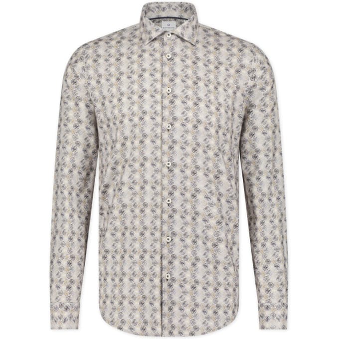 Blue Industry Casual overhemd met lange mouwen