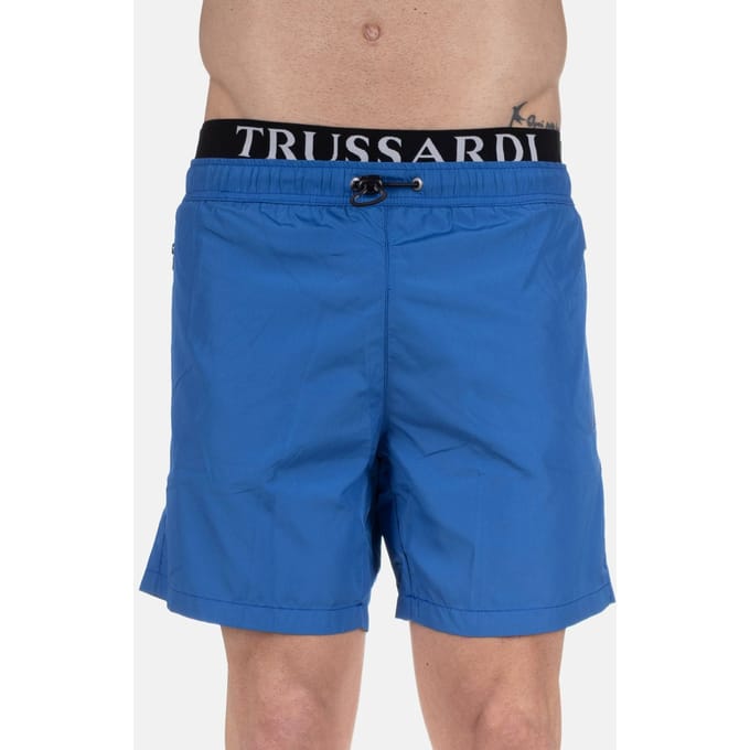TRUSSARDI Badpak ZIP SPORT MERK ELASTISCH
