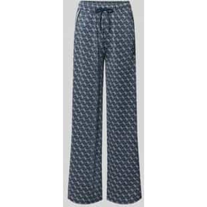 sweatpants met logomotief in all-over look