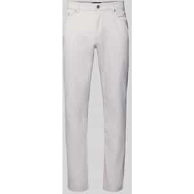 Regular fit broek van lichte katoen