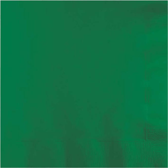 Servet emerald green 33cm 20 stuks