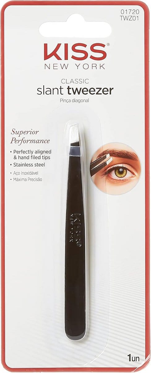 Kiss Deluxe pincet - schuine punt (TWZ01)