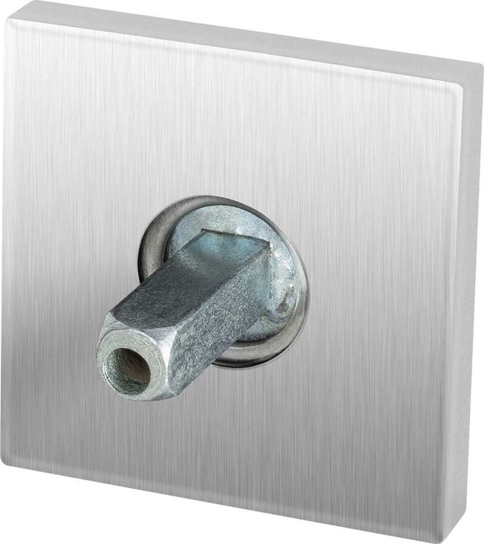 Rozet - RVS geborsteld - RVS - GPF -