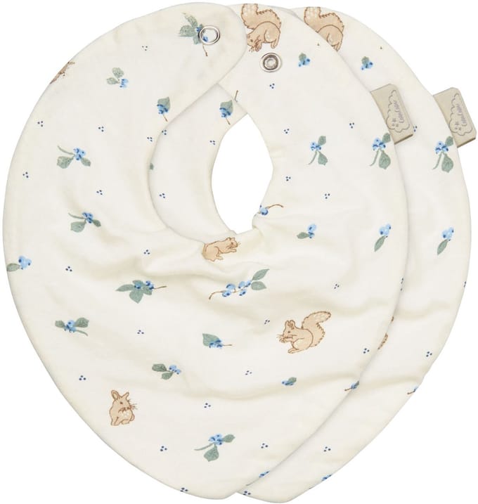 Cam Cam Copenhagen Bandana Slabbetjes - 2-Pack - Blueberries