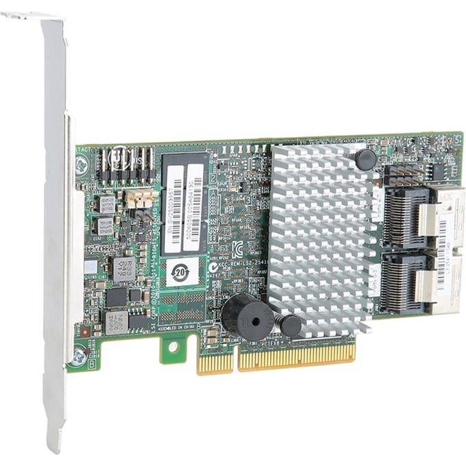LSI 9267‑8i 2208 Carte Contrôleur RAID Disque de Contrôle Principal PCIEx8 6 Gb/s 512 Mo RAID 0 1 (S)