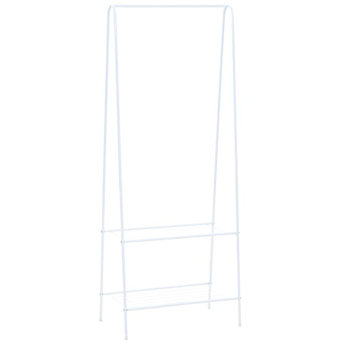 vidaXL - Kledingrek - 59x35x150 - cm - wit
