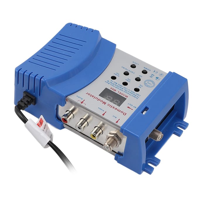 RF Modulator Multifunctioneel RHF UHF AV naar RF Huishoudelijke Modulator voor Videogameconsole EU Stekker EU Plug