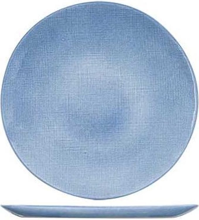 Sajet Blue Plat Bord D33cm