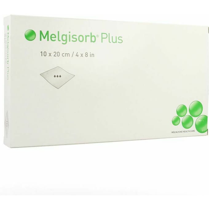 Melgisorb Plus Cavity Kp Ster 10x20cm 5 252500