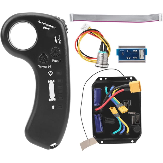 36V Dubbele Aandrijving Afstandsbediening Elektrische Vierwiel Scooter Controller Naaf Combinatie Kit black