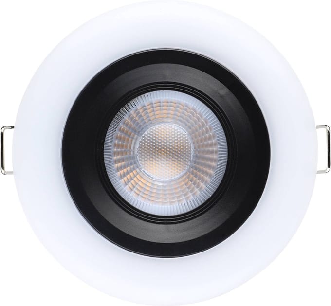 EGLO Calonge Inbouwspot - LED - Ø 10 cm - Zwart/Wit