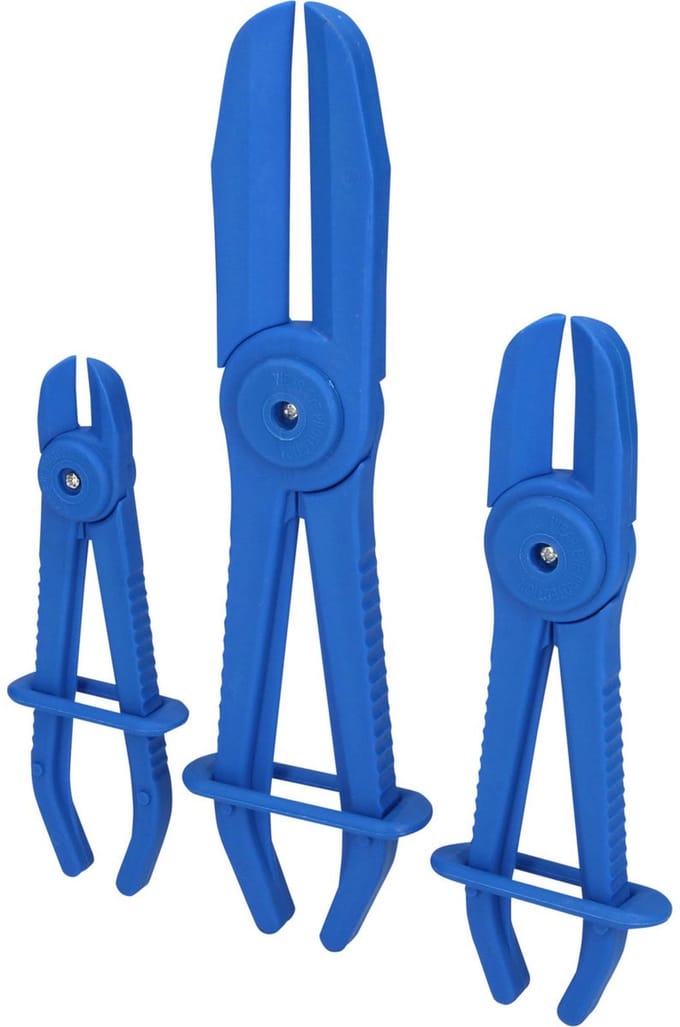 BRILLIANT TOOLS 3-delige Slangklemmenset recht flexibel