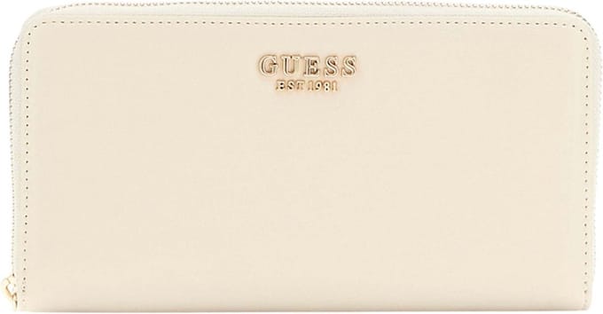 GUESS Portemonnee Laurel SLG Cheque Organizer Bone Crème